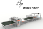 Machine à encoller pour l'assemblage des matières Aper