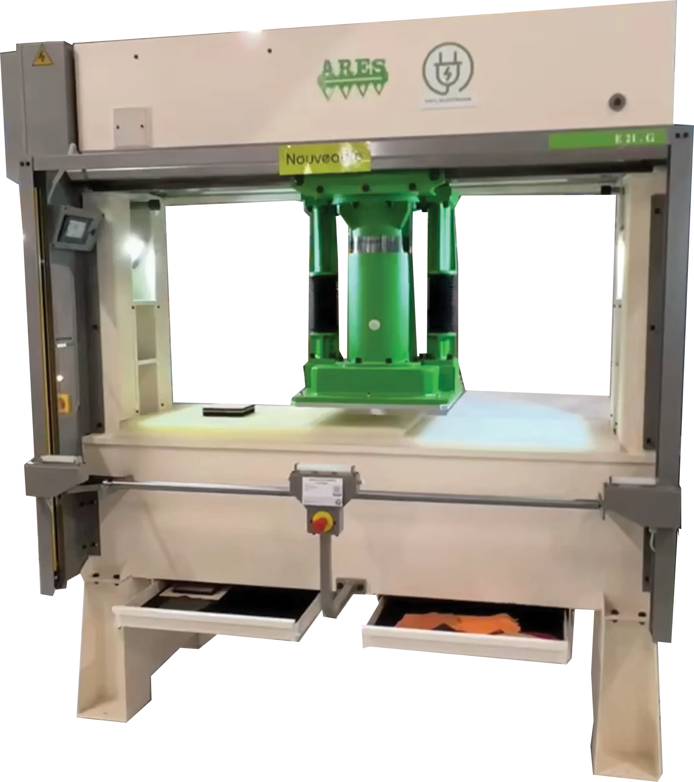 Presse de découpe électrique à chariot mobile - Modèle E21G – Image 2