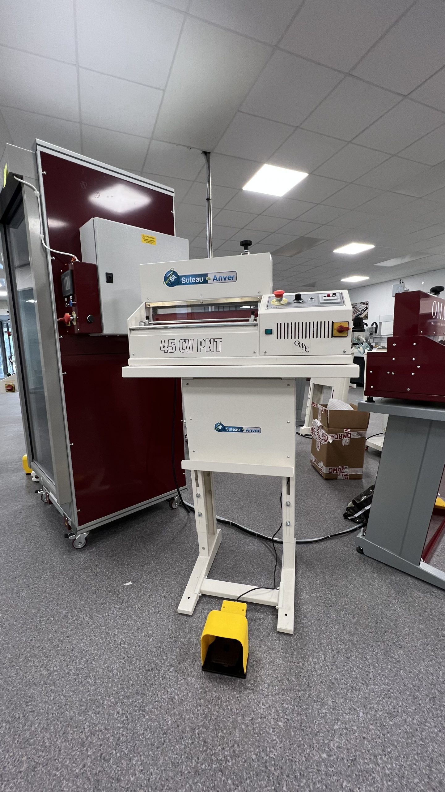 Calandreuse - Modèles OMAC 30C - 30CV PNT et 45C - 45CV PNT - 60 C - 60 CV PNT – Image 8