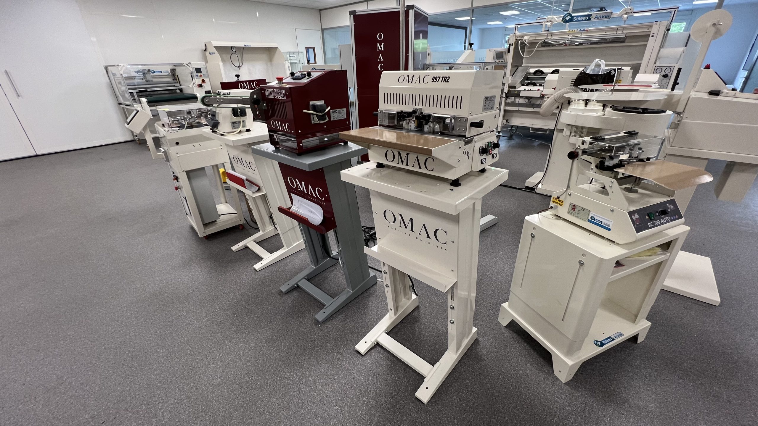 Machine à teinter les tranches - Modèle OMAC 997 TR2
