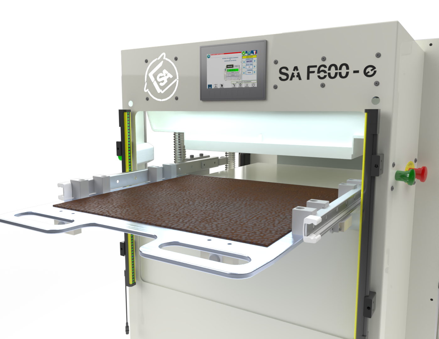 Presse de découpe compacte 100% électrique modèle SA F600-e – Image 2