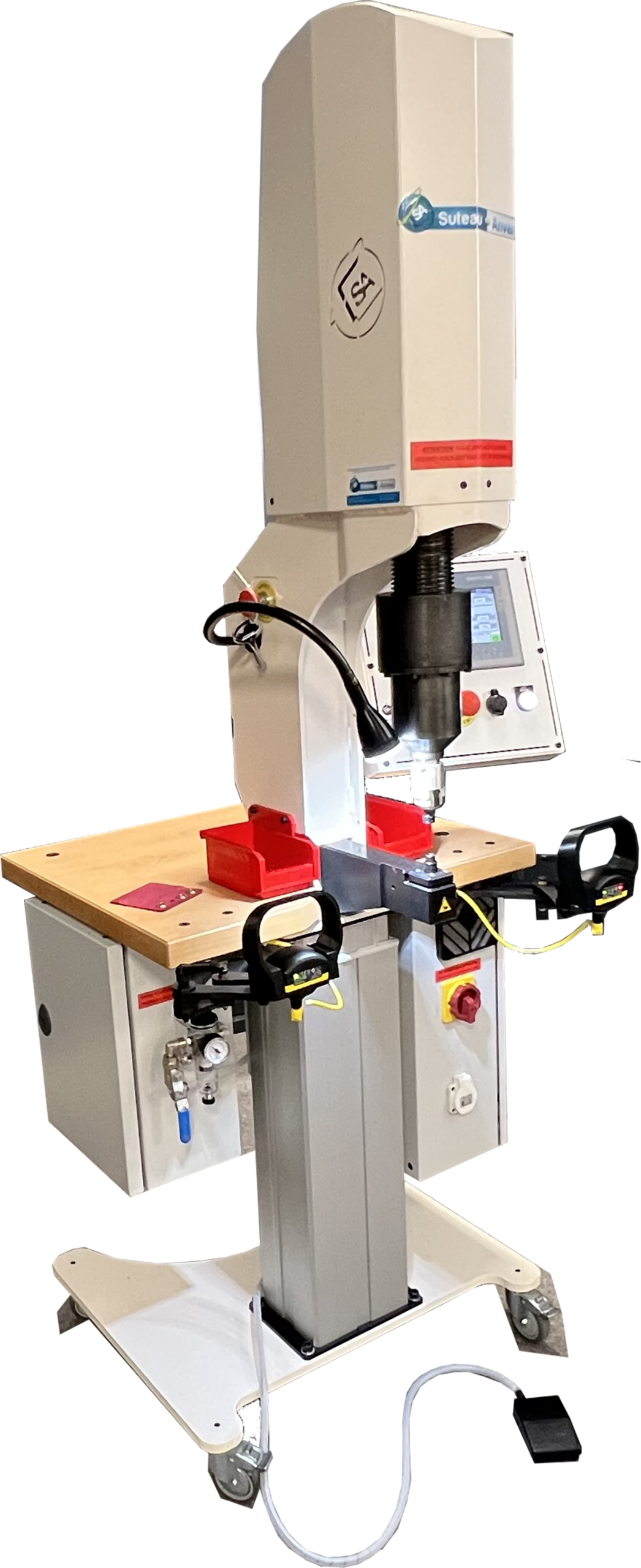 Pose des accessoires / rivetage / sertissage / perçage - Gamme PMC pneumatique – Image 4