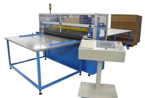 Massicot automatique avec système d'avance pour découpe matières souples – Image 2
